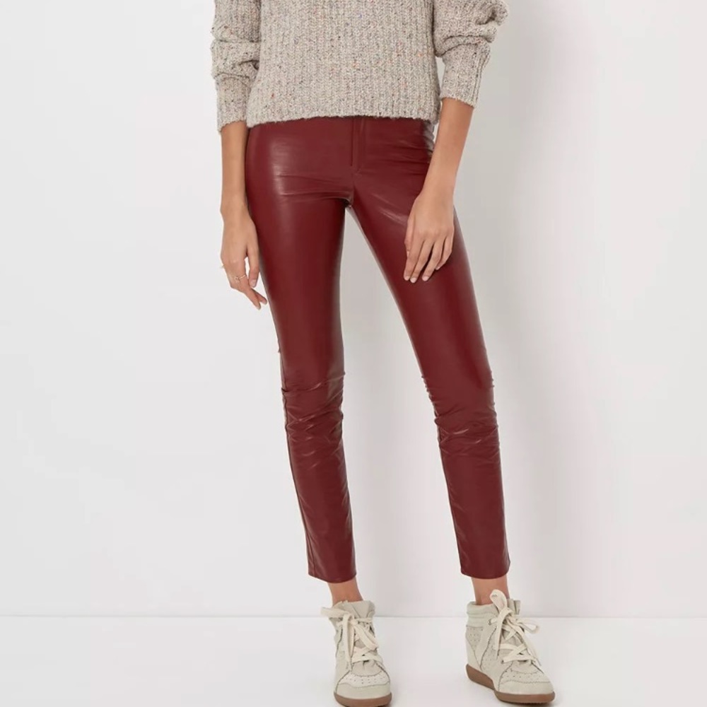 🍷NWT ISABEL MARANT faux leather leggings 🦊